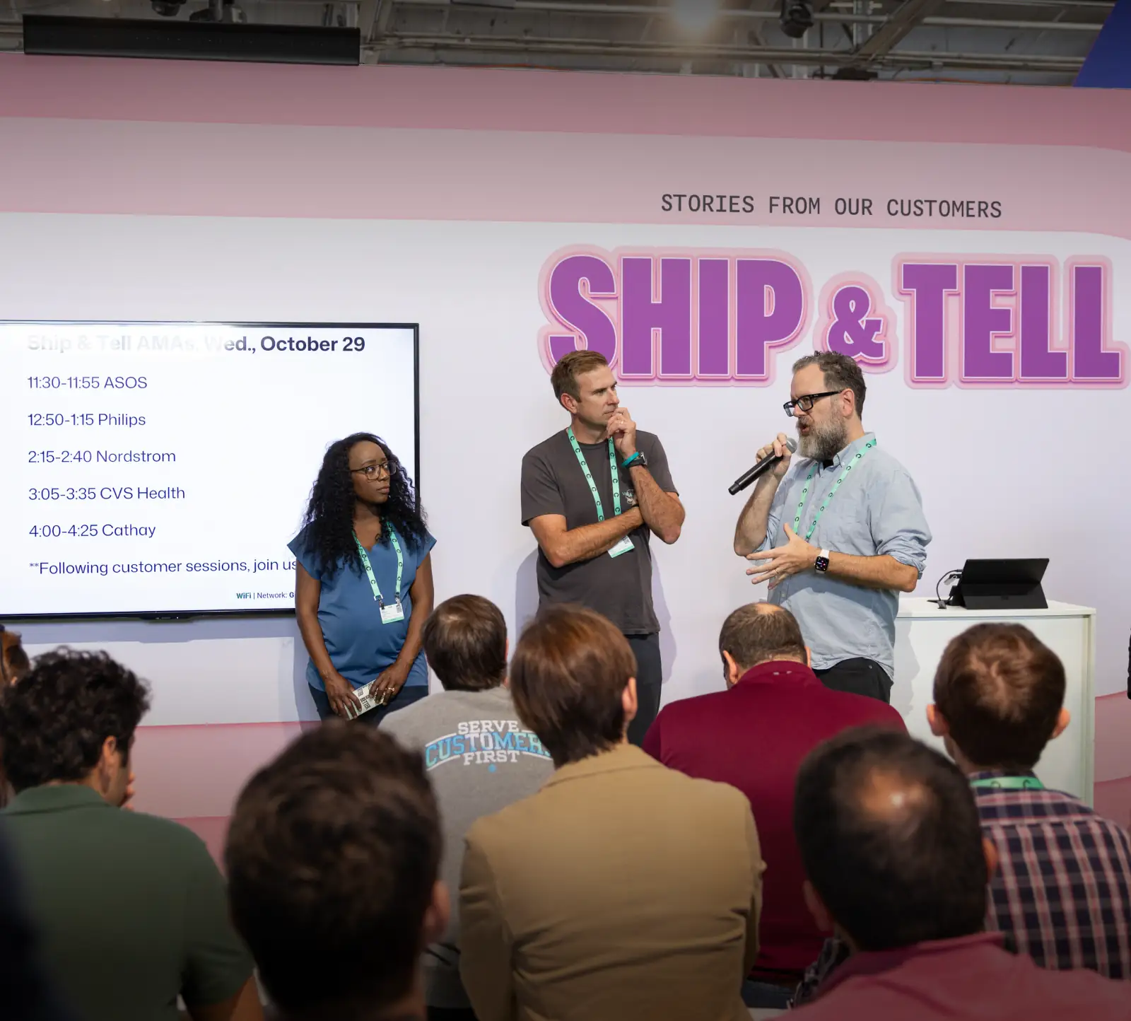 Ship and tell/