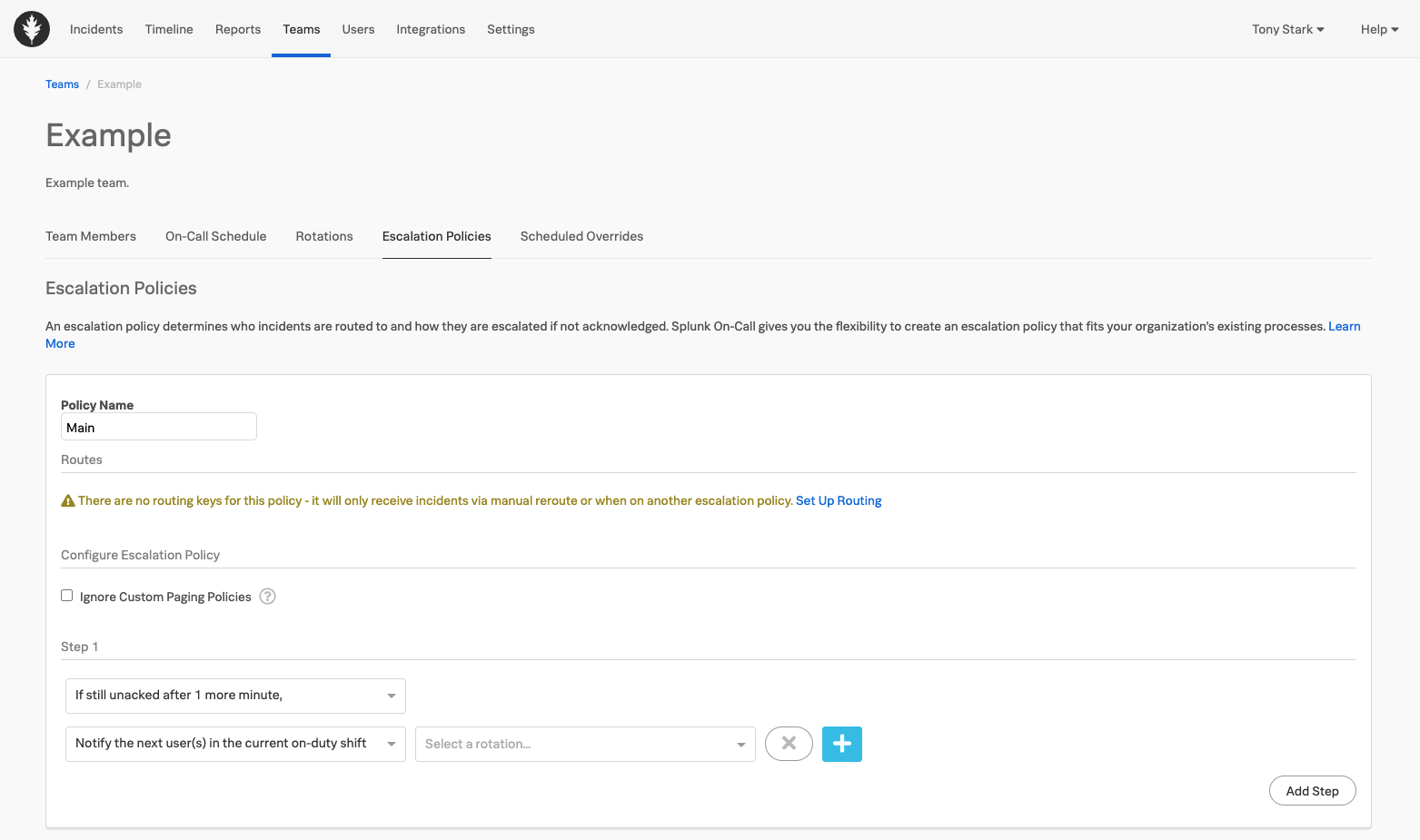 Splunk alerting