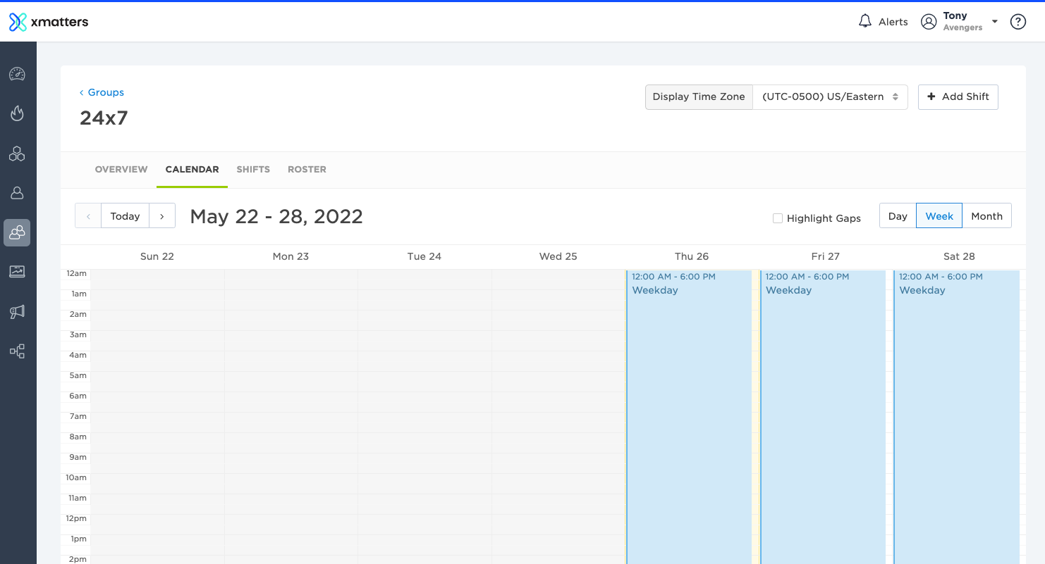 xMatters oncall