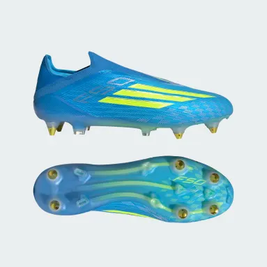 F50 ELITE Fußballschuh, weiche Böden, ohne Schnürsenkel