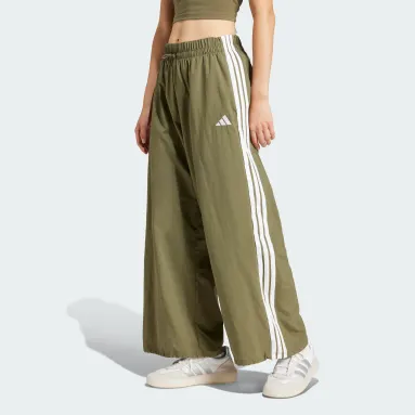 Essentials 3-Stripes Lifestyle Woven Parachute bukser