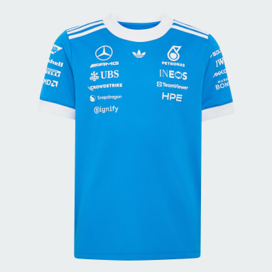 POLERA PILOTO BLUE WONDER MERCEDES AMG PETRONAS F1 TEAM