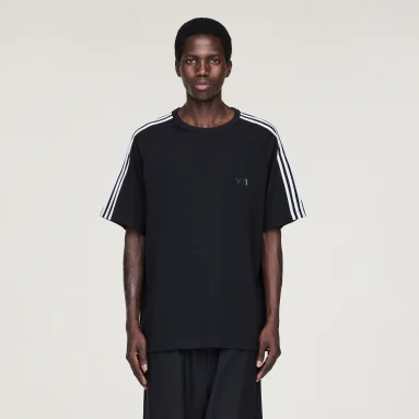 Polera Y-3 3 Tiras Manga Corta