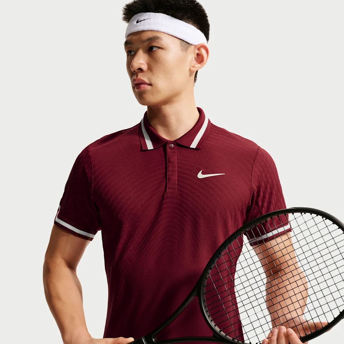 NikeCourt Slam เสื้อโปโลเทนนิสผู้ชาย Aero-FIT